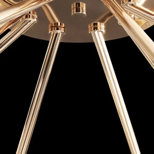 Люстра потолочная NAINA B CH B L8 208192-23 ImperiumLoft прозрачная на 8 ламп, основание золотое в стиле современный фото 12 Люстра потолочная NAINA B CH B L8 208192-23 ImperiumLoft прозрачная на 8 ламп, основание золотое в стиле современный фото 12