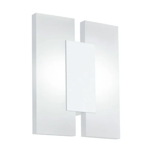 Бра LED METRASS 2 96042 Eglo белый на 2 лампы, основание белое в стиле минимализм современный 