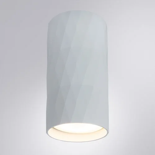 Светильник накладной Fang A5557PL-1WH Arte Lamp белый 1 лампа, основание белое в стиле минимализм современный круглый фото 3