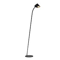 Торшер LED Capuccina 7585 Mantra  чёрный 1 лампа, основание чёрное в стиле хай-тек современный
