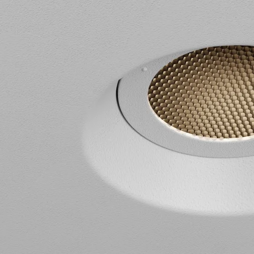 Светильник точечный Intro 2.0 DL137-GU10-W Maytoni белый на 1 лампу, основание белое в стиле современный круглый фото 9