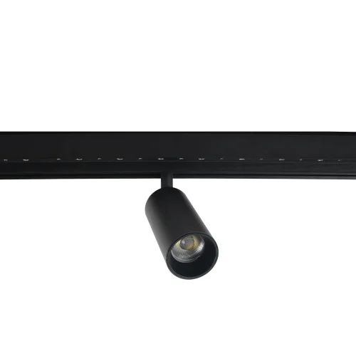 Светильник трековый магнитный CLT 0.33 003 12W BL TUYA Crystal Lux чёрный для шинопроводов серии Space Smart Home чёрный фото 2