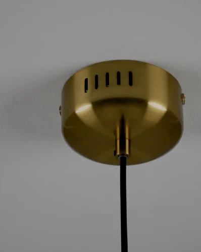 Светильник подвесной LED Solumn V10503-PL Moderli золотой на 1 лампу, основание золотое в стиле современный фото 5 Светильник подвесной LED Solumn V10503-PL Moderli золотой на 1 лампу, основание золотое в стиле современный фото 5