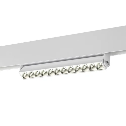 Трековый светильник для низковольтного шинопровода LED Flum 358542 Novotech белый для шинопроводов серии Flum белый фото 4
