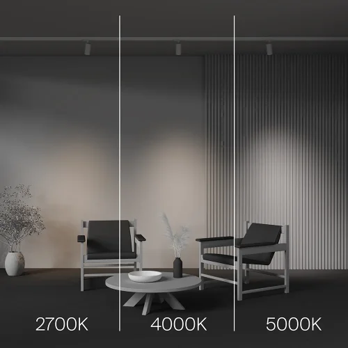 Трековый светильник Focus Led Trinity 2700-5000K 12Вт 36° TR197-3-12WCCT-M-W Maytoni белый для шинопроводов серии Focus Led белый фото 6