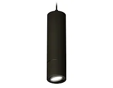 Светильник подвесной Techno spot XP7402045 Ambrella light чёрный 1 лампа, основание чёрное в стиле современный хай-тек 