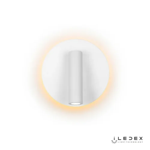 Бра с выключателем LED Tanki ER0569Y WH iLedex белый на 1 лампа, основание белое в стиле современный хай-тек для чтения фото 2