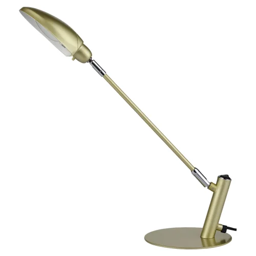 Настольная лампа Roma GRLST-4374-01 Lussole бежевая 1 лампа, основание бежевое металл в стиле современный 