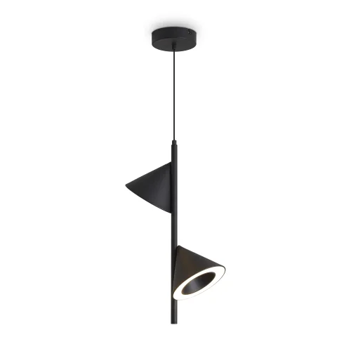 Светильник подвесной LED Etro FR6141PL-L14B Freya чёрный на 1 лампу, основание чёрное в стиле современный хай-тек фото 3