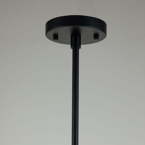 Люстра на штанге Amusing 2877-7P Favourite серая чёрная на 14 ламп, основание чёрное в стиле современный  фото 3