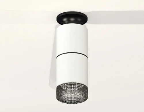 Светильник накладной Techno spot XS6301222 Ambrella light белый 1 лампа, основание чёрное в стиле современный круглый фото 2