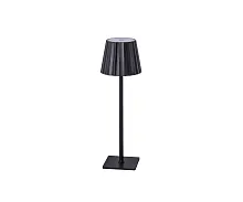Ландшафтный светильник LED Санти 07204-T,19 Kink Light уличный IP44 чёрный на 1 лампу, плафон чёрный в стиле современный LED