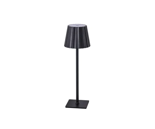 Ландшафтный светильник LED Санти 07204-T,19 Kink Light уличный IP44 чёрный на 1 лампу, плафон чёрный в стиле современный LED