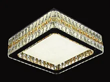 Люстра потолочная LED Vesuvio DDС 6650-500 Lumina Deco хром на 1 лампа, основание хром в стиле современный 