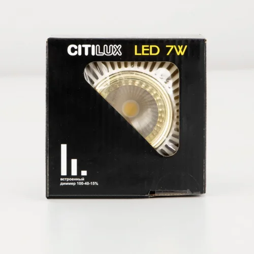Светильник точечный LED Дзета CLD042NW2 Citilux белый 1 лампа, основание белое в стиле классический современный  фото 10