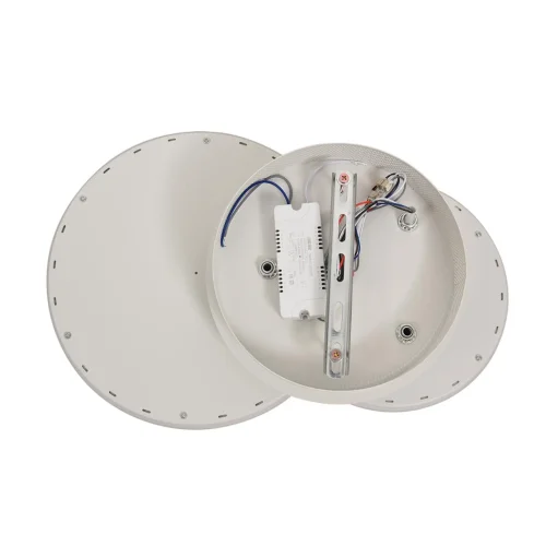 Люстра потолочная LED с пультом Alis Smart 8380/45CL Lumion белая на 1 лампу, основание белое в стиле современный хай-тек сири яндекс алиса с пультом фото 7