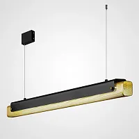 Светильник подвесной CASING LONG L L96 177960-26 ImperiumLoft белый 1 лампа, основание золотое в стиле минимализм 