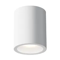 Светильник накладной Conik gyps C001CW-01W Maytoni белый 1 лампа, основание белое в стиле современный круглый