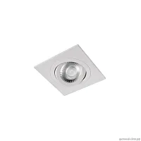 Светильник точечный Hap 10341/A White LOFT IT белый 1 лампа, основание белое в стиле современный хай-тек квадратный