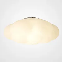 Светильник потолочный ODDLY D CH D55 223944-23 ImperiumLoft белый на 1 лампу, основание белое в стиле современный скандинавский минимализм 