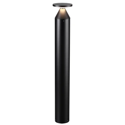 Парковый светильник LED Coil 7119/12GLA Odeon Light уличный IP65 чёрный на 1 лампу, плафон чёрный в стиле хай-тек современный LED фото 4