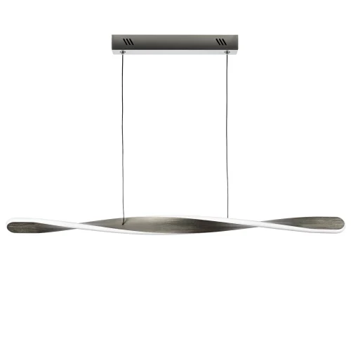 Светильник подвесной LED Torino 615089 Lightstar серый на 1 лампу, основание серое в стиле минимализм хай-тек современный линейный Светильник подвесной LED Torino 615089 Lightstar серый на 1 лампу, основание серое в стиле минимализм хай-тек современный линейный