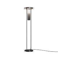 Торшер LED Ikebana MOD463FL-L24B3K Maytoni дымчатый на 1 лампу, основание чёрное в стиле современный 