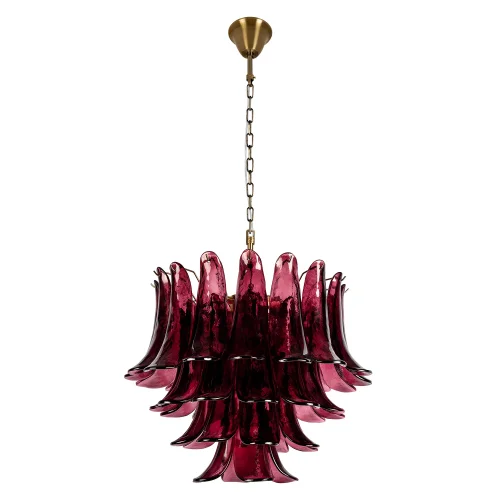 Люстра подвесная Лилу / Lilou 10600/600 Burgundy LOFT IT бордовая на 10 ламп, основание бронзовое в стиле Люстра подвесная Лилу / Lilou 10600/600 Burgundy LOFT IT бордовая на 10 ламп, основание бронзовое в стиле