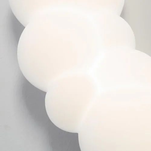 Светильник потолочный ODDLY CH D87 223910-23 ImperiumLoft белый 1 лампа, основание белое в стиле современный скандинавский минимализм  фото 3
