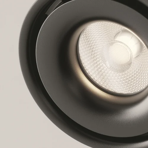 Светильник накладной LED Yin C084CL-15W4K-B Maytoni чёрный на 1 лампу, основание чёрное в стиле современный круглый фото 11