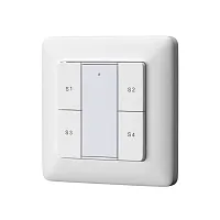 4-х кнопочная DALI DT6 панель для одной группы и 4-х сцен 721052 Maytoni на 1 , основание белое в стиле 