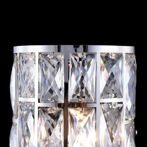 Бра Gelid MOD184-WL-01-CH Maytoni прозрачный на 1 лампу, основание хром в стиле современный фото 6