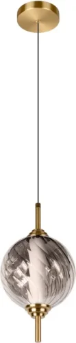 Светильник подвесной LED Helix 10421/B Smoke LOFT IT дымчатый на 1 лампу, основание бронзовое в стиле современный фото 3