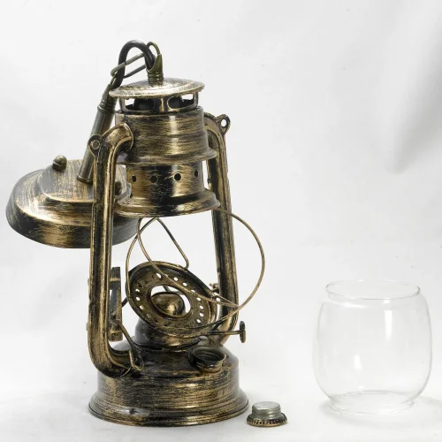 Бра LSP-9519 Lussole прозрачный на 1 лампа, основание античное бронза в стиле кантри  фото 2