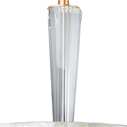 Люстра подвесная Perla 707161 Lightstar белая на 6 ламп, основание золотое в стиле классический  фото 3