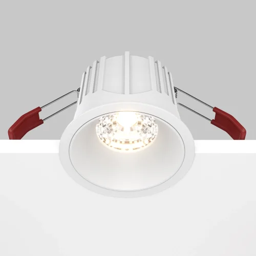 Светильник точечный Alfa LED DL043-01-15W3K-RD-W Maytoni белый 1 лампа, основание белое в стиле современный  фото 6