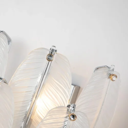 Бра Beluta 3018-2W Favourite белый на 2 лампы, основание хром в стиле современный  фото 3