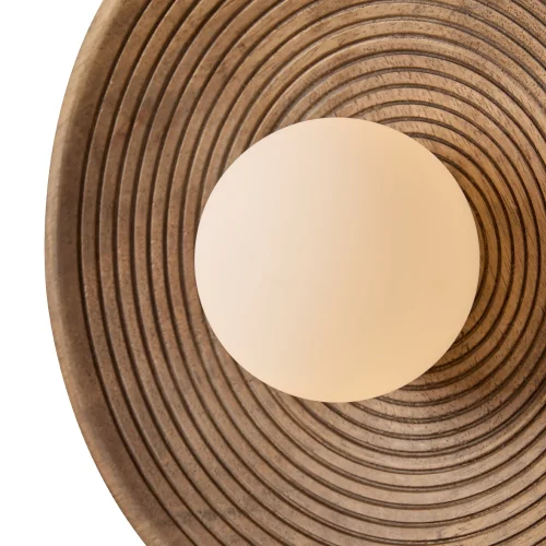 Бра Albero FR5589WL-01T1 Freya белый коричневый на 1 лампу, основание латунь в стиле современный кантри фото 13