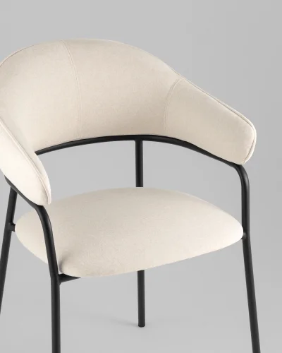 Стул обеденный Leya, кремовый УТ000041716 Stool Group, /, ножки//, размеры - ***** фото 5