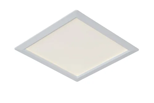 Светильник потолочный LED TENDO 07106/18/31 Lucide белый на 1 лампу, основание белое в стиле современный квадраты фото 3