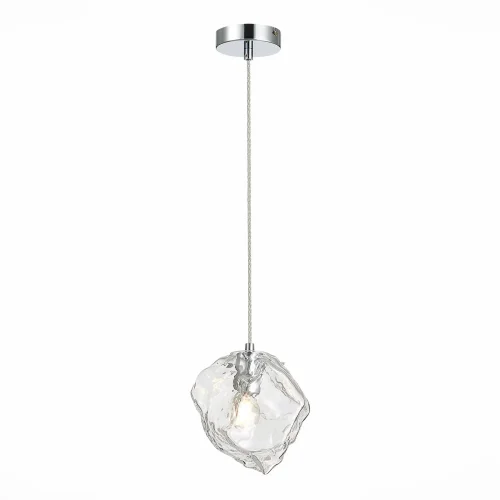 Светильник подвесной Portici SL1175.103.01 ST-Luce прозрачный 1 лампа, основание хром в стиле современный 