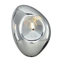 Бра Mabell MOD306WL-01CH Maytoni прозрачный 1 лампа, основание хром в стиле современный 