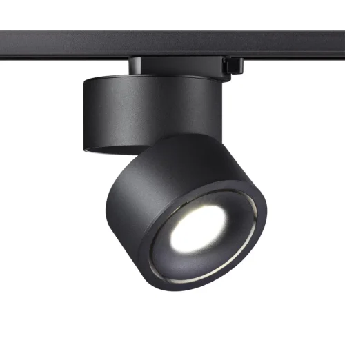 Трековый светильник однофазный LED Groda 358777 Novotech чёрный для шинопроводов серии Groda чёрный фото 4