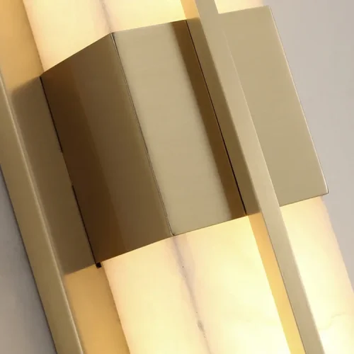 Настенный светильник GLEE A 208972-23 ImperiumLoft белый на 1 лампу, основание латунь в стиле современный фото 6 Настенный светильник GLEE A 208972-23 ImperiumLoft белый на 1 лампу, основание латунь в стиле современный фото 6