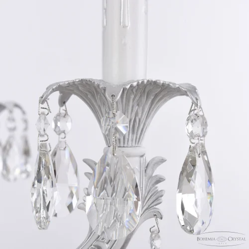 Люстра подвесная AL79118/12/285 B WMN Bohemia Ivele Crystal без плафона на 12 ламп, основание серое белое в стиле классический sp фото 5