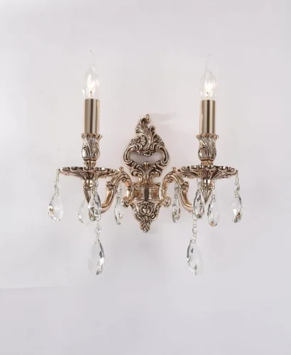Бра BARLETTA W1730.2 coffe gold Lucia Tucci без плафона на 2 лампы, основание золотое в стиле классический Бра BARLETTA W1730.2 coffe gold Lucia Tucci без плафона на 2 лампы, основание золотое в стиле классический