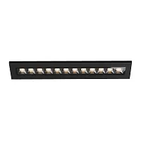 Встраиваемый светильник уличный LED Ghost O488DL-L12GF4K Maytoni уличный IP графит на 1 лампу, плафон графит в стиле современный хай-тек LED