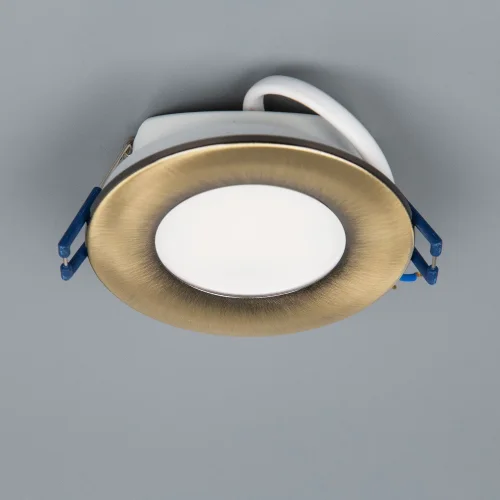 Светильник точечный LED Акви CLD008013 Citilux бронзовый 1 лампа, основание бронзовое в стиле современный  фото 3