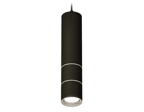 Светильник подвесной Techno spot XP7402070 Ambrella light чёрный 1 лампа, основание чёрное в стиле современный хай-тек 