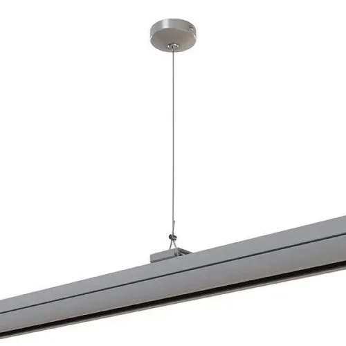 Подвес универсальный трековый 5 м Barra 504199 Lightstar серый в стиле современный для светильников серии Barra фото 2